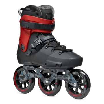 Rollerblade Twister 110 – inline rulleskøjte sort med røde detaljer