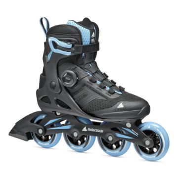 Rollerblade Macroblade Inline Rulleskøjte til dame 84 BOA W Sort/Powder Blue