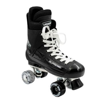 Supreme Turbo 33 Aluminium Side-by-Side Rulleskøjte Sort