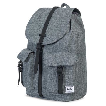 Herschel Dawson Backpack Raven Crosshatch/Black Syntetic Leather