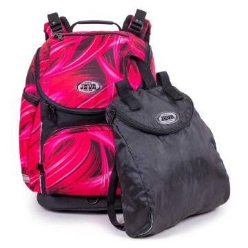 Jeva Unicorn Heaven START-UP begynderskoletaske, inklusiv gratis gymnastikpose.