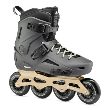 Rollerblade Lightning Freeskates Inline Rulleskøjte til herre 90mm Anthracite/Taupe