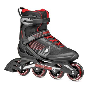 Rollerblade Zetrablade Inline Rulleskøjte til herre 80mm Sort/Rød