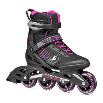 Rollerblade Zetrablade Inline Rulleskøjte til dame 80mm Sort/Pink
