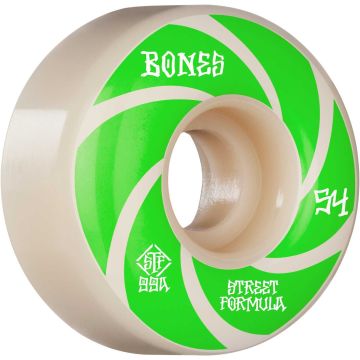 Bones Wheel Patterns • STF 99A • 54mm • White • V1 Standard