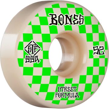 Bones Wheel Patterns • STF 99A • 52mm • White • V3 Slims