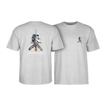 Powell Peralta Skull & Sword T-shirt Grey