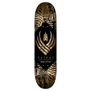 Powell Peralta Skeleton Gold Foil Flight Deck 8.63 X 32.2