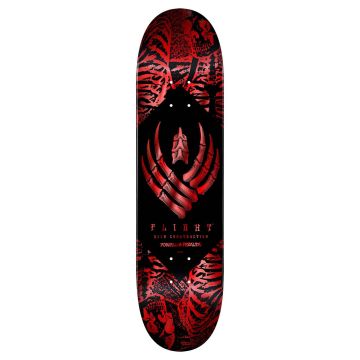 Powell Peralta Skeleton Red Foil Flight Deck 8.38 X 32.08