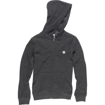Køb grå Element hættetrøje med lynlås,