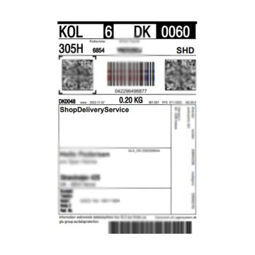 Gensendelse af pakke