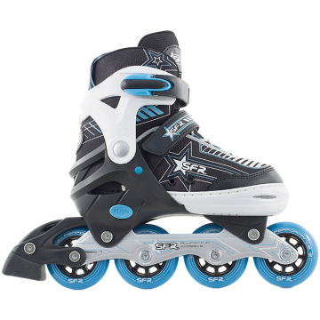 SFR Pulsar Justerbare Inliners til børn sort/blå