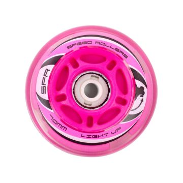 SFR Light Up Inline Hjul Pink