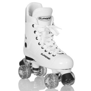 Supreme Turbo 33 Nylon Side-by-Side Rulleskøjte Hvid