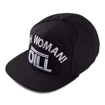 Oill Snapback Woman Max Cap Black