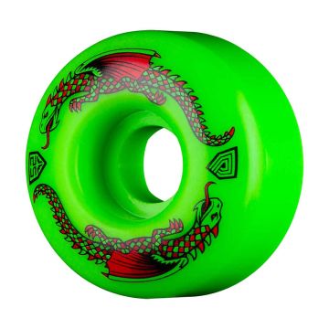 Powell Peralta Dragon Formula Wheels 52mm x 31mm 93A 4pk Green 